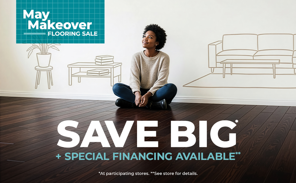 Save $1,000 off your new floors when you trade in your old ones