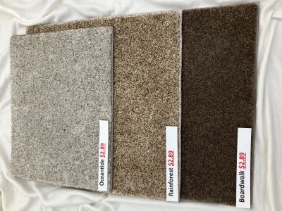 In stock carpet